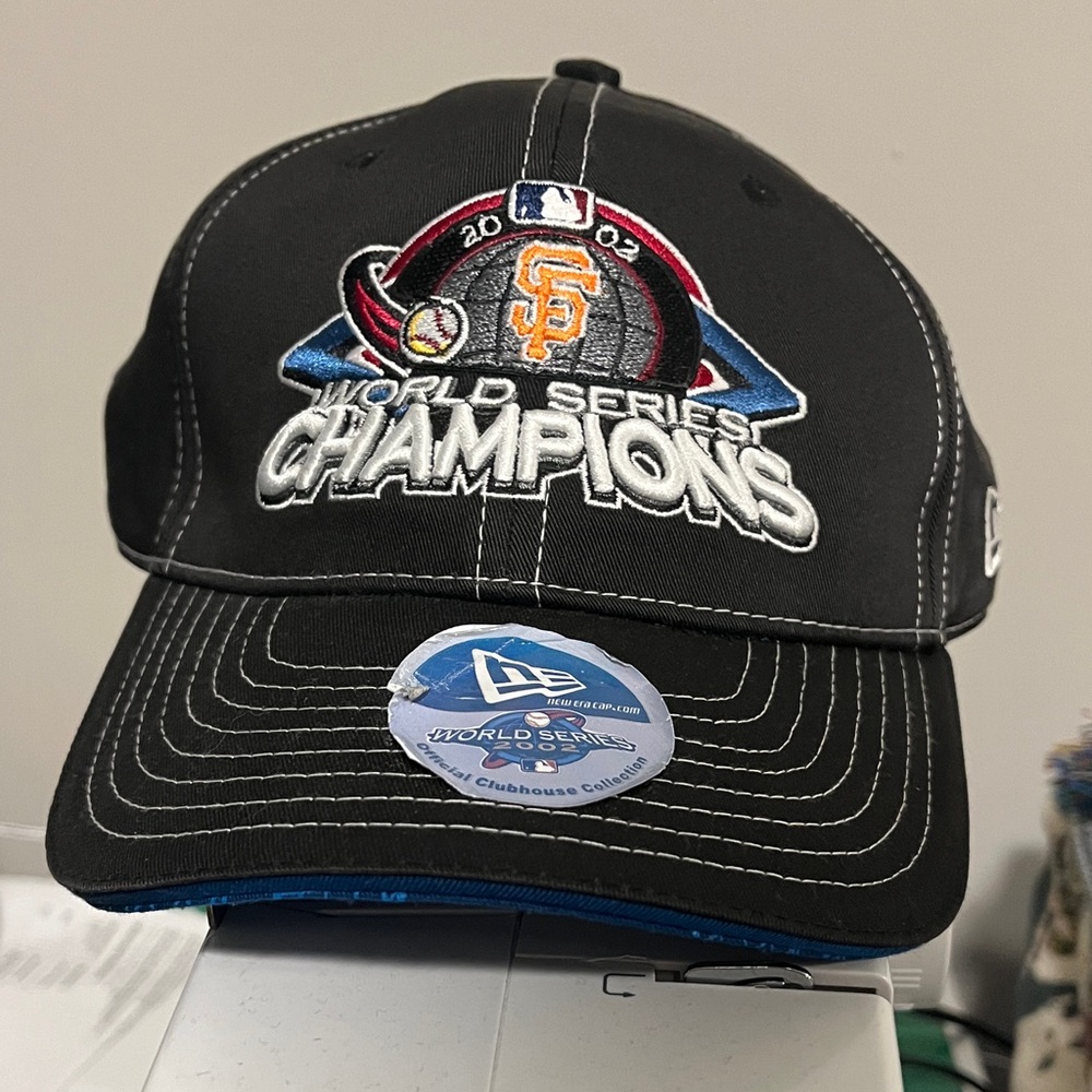 RARE ERROR SF Giants World Series Hat